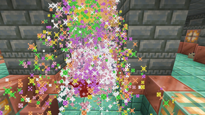 試練の間でロケットランチャーを使っている様子