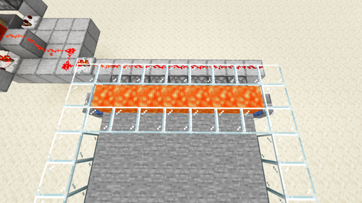 石を横に出すタイプの石製造機