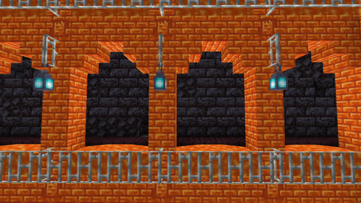 アーチのある壁