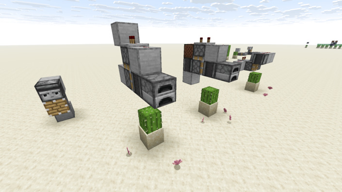 サボテンの花自動収穫機